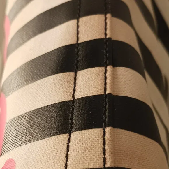 Kate Spade Splash Out Stripe Sunglasses Beach Tote - Picture 4 of 16